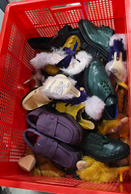 Footwear processing at Weavive facility